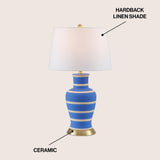 Trace 29" Ceramic LED Table Lamp