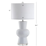 Isabella 28.5" Ceramic LED Table Lamp