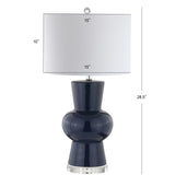 Isabella 28.5" Ceramic LED Table Lamp