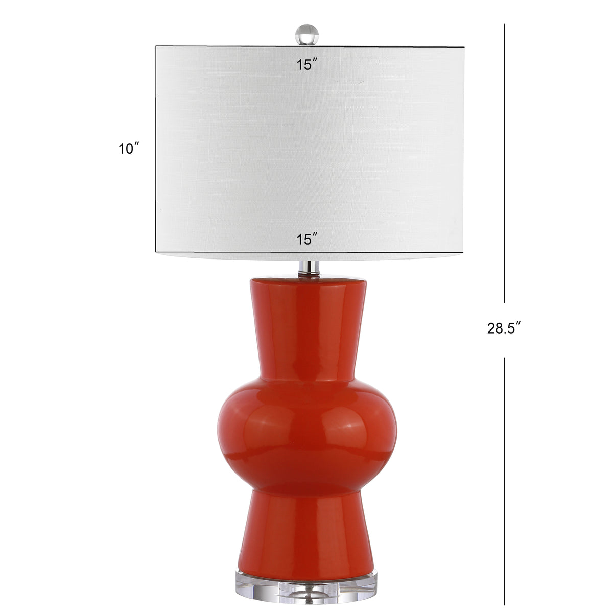 Isabella 28.5" Ceramic LED Table Lamp