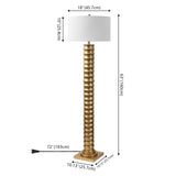 Crocus 63" Metal LED Floor Lamp