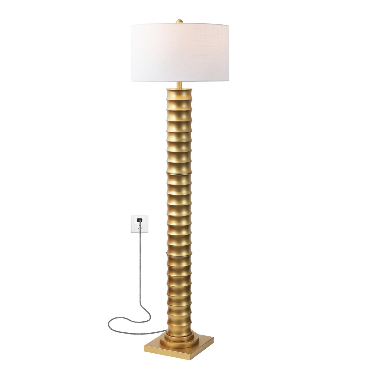 Crocus 63" Metal LED Floor Lamp
