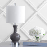Foxglove 22" Glass/Metal LED Table Lamp, Set of 2