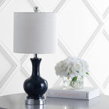 Foxglove 22" Glass/Metal LED Table Lamp, Set of 2