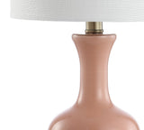 Foxglove 22" Glass/Metal LED Table Lamp, Set of 2