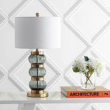 Narcissus 27.5" Glass/Metal Table Lamp