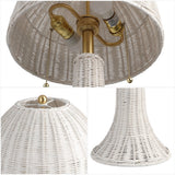 Benny 22"  Bohemian Rustic Iron LED Table Lamp