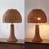 Benny 22"  Bohemian Rustic Iron LED Table Lamp