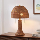 Benny 22"  Bohemian Rustic Iron LED Table Lamp