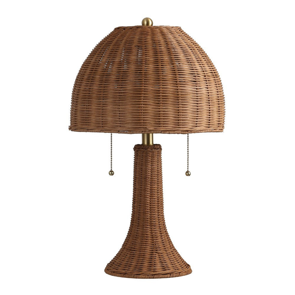 Benny 22"  Bohemian Rustic Iron LED Table Lamp
