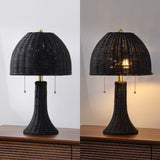 Benny 22"  Bohemian Rustic Iron LED Table Lamp