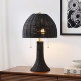 Benny 22"  Bohemian Rustic Iron LED Table Lamp