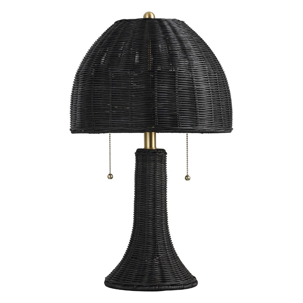 Benny 22"  Bohemian Rustic Iron LED Table Lamp