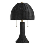 Benny 22"  Bohemian Rustic Iron LED Table Lamp