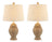 Natural/Beige (Set of 2)