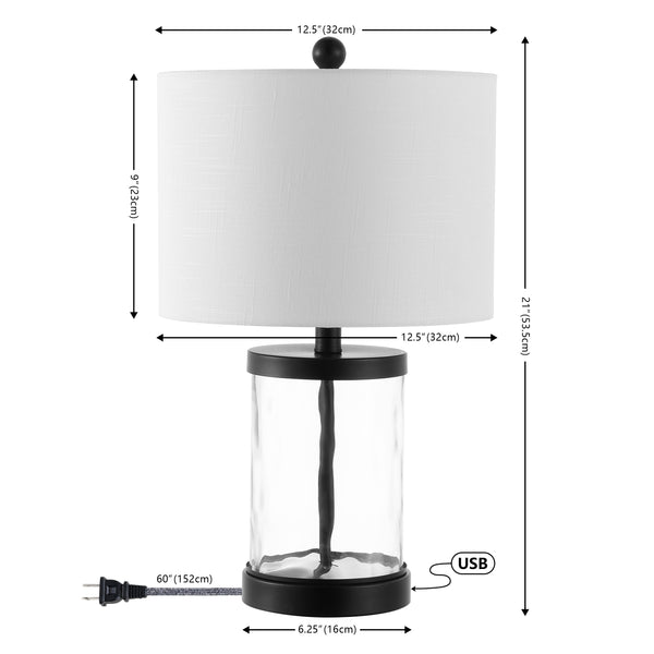 Dimension Image Black/Clear (Set of 2)