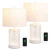 White/Clear (Set of 2)