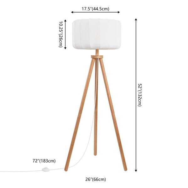 Dimension Image White/Light Brown