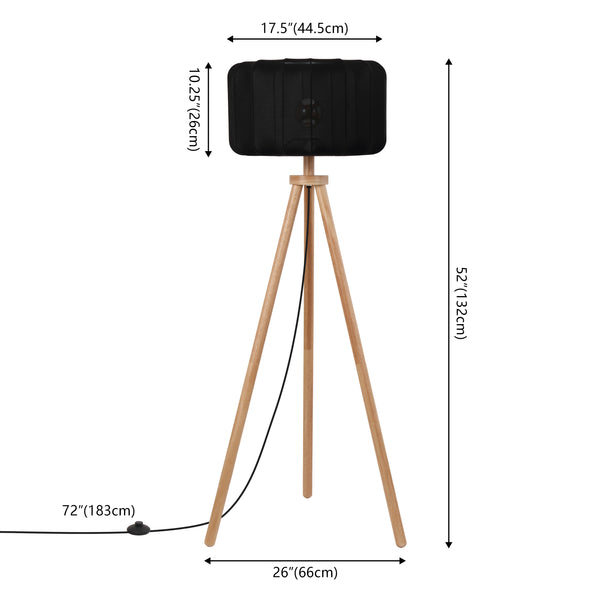 Dimension Image Black/Light Brown