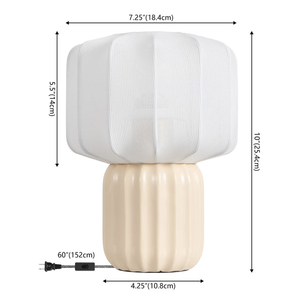 Dimension Image Almond/White
