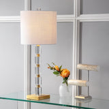 Violet 28.5" Crystal LED Table Lamp, Set of 2