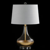 Arianna 24.5" Glass LED Table Lamp