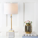 Andrea 30" Marble/Crystal LED Table Lamp, Set of 2