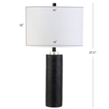Finn 27" Marble/Crystal LED Table Lamp