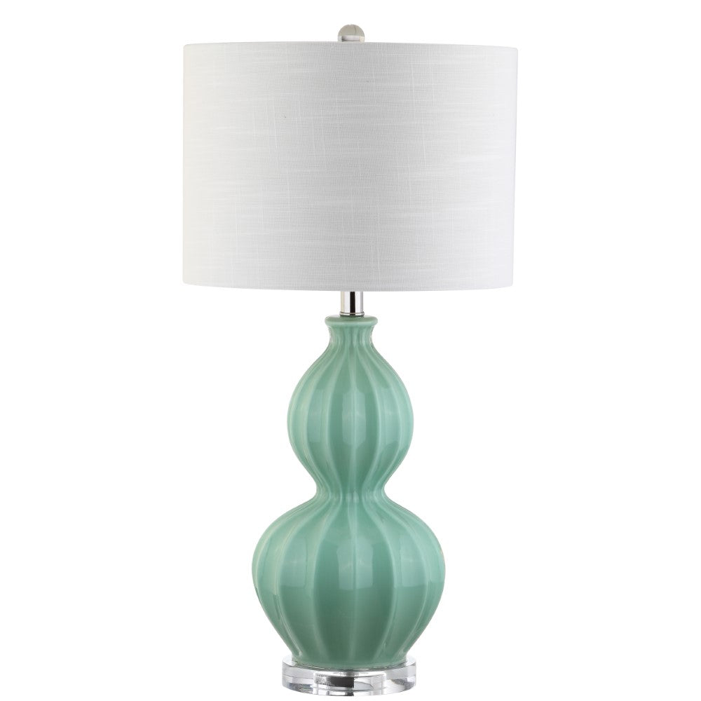 Kasen 28" Glass LED Table Lamp