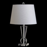 Halle 22" Crystal LED Table Lamp