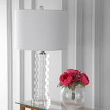 Carmen 25" Crystal LED Table Lamp