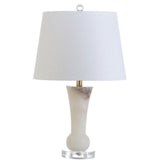 Kelsey 23" Alabaster LED Table Lamp