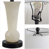 Kelsey 23" Alabaster LED Table Lamp