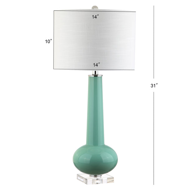 Dimension Image Green with Crystal Base
