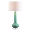 Green with Crystal Base