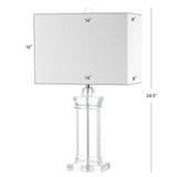 Adelina 23.5" Crystal LED Table Lamp