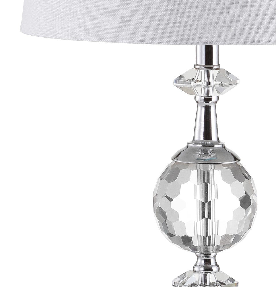 Paris 25.5" LED Crystal/Metal Table Lamp