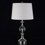 Paris 25.5" LED Crystal/Metal Table Lamp