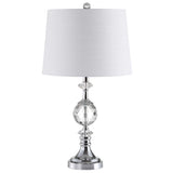 Paris 25.5" LED Crystal/Metal Table Lamp