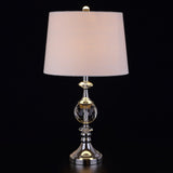 Paris 25.5" LED Crystal/Metal Table Lamp