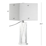 Emilio 26.5" Crystal LED Table Lamp