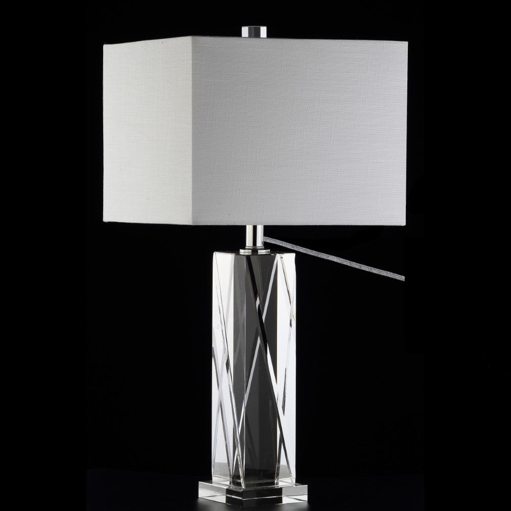 Emilio 26.5" Crystal LED Table Lamp