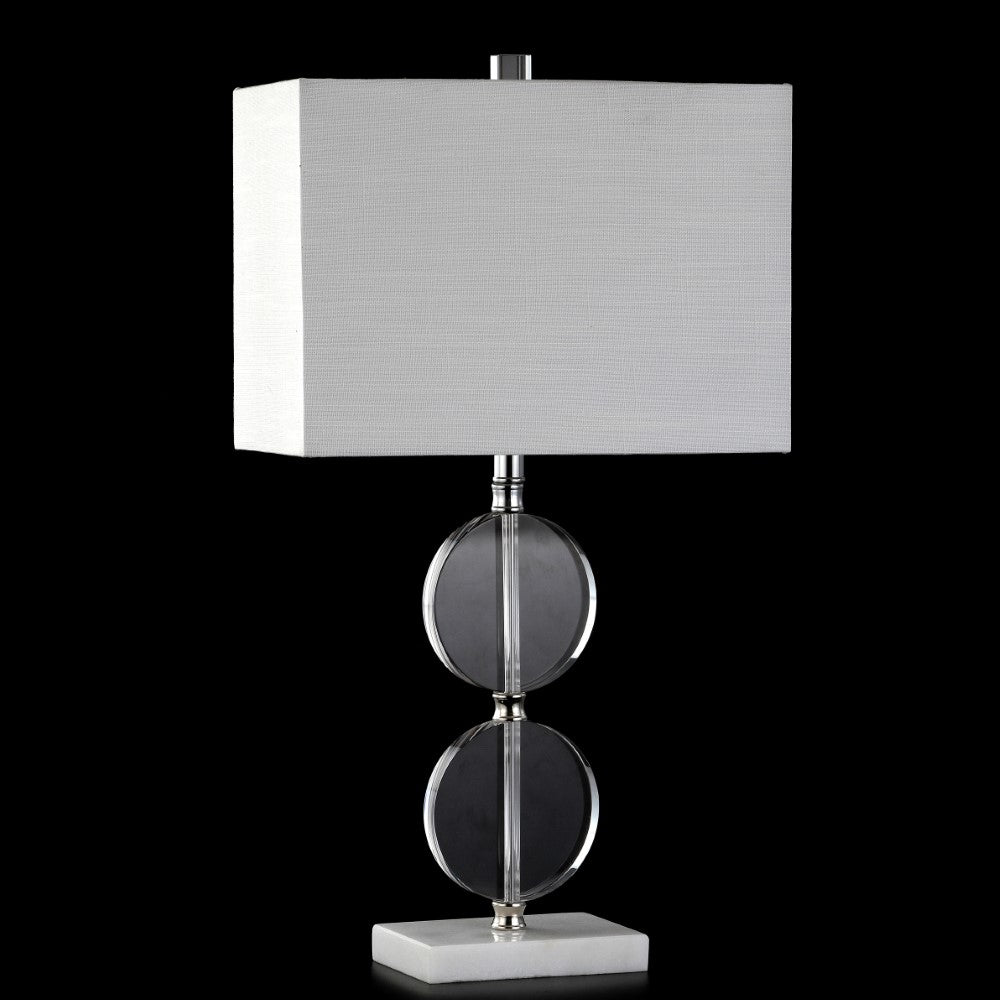 Braylen 26" Crystal/Marble LED Table Lamp