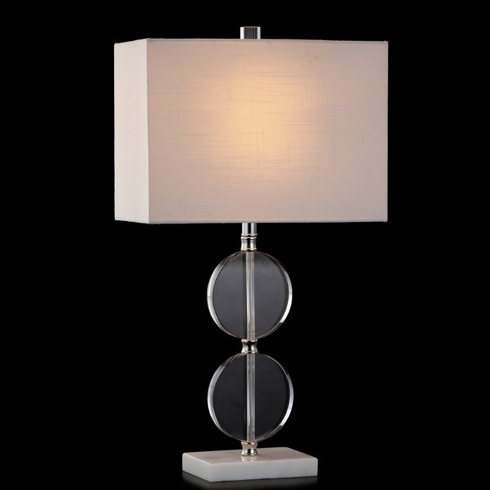 Braylen 26" Crystal/Marble LED Table Lamp