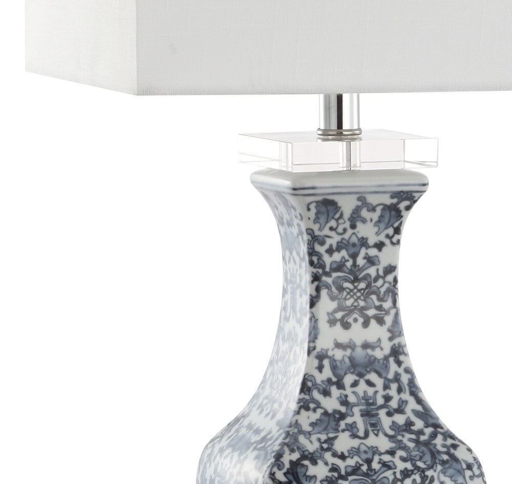 Seine 28" Ceramic/Crystal LED Table Lamp