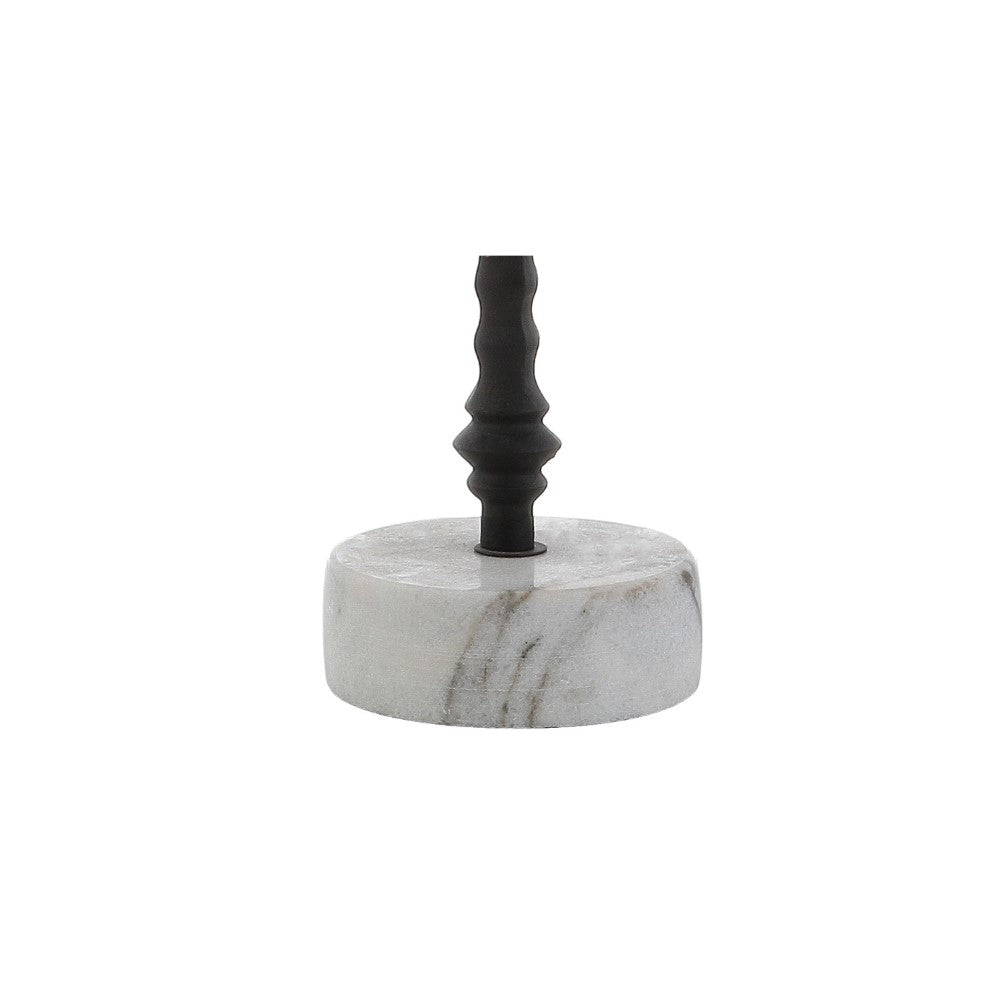Siena 32.5" Metal/Marble LED Table Lamp
