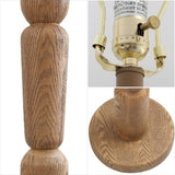 Elystra 61.5" Cottage Farmhouse Turned Resin/Iron LED Floor Lamp