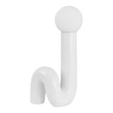 Fern 18" Scandinavian Minimalist Ceramic Spiral Tube LED Table Lamp
