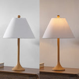 Ocean 25" Modern Coastal Iron Column LED Table Lamp, Set of 2