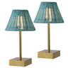 Brass Gold/Blue (Set of 2)